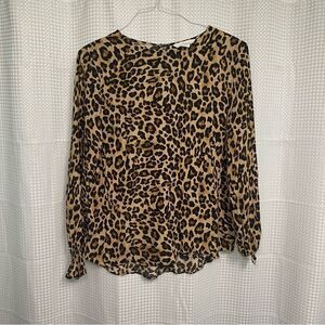 H&M Cheetah Blouse